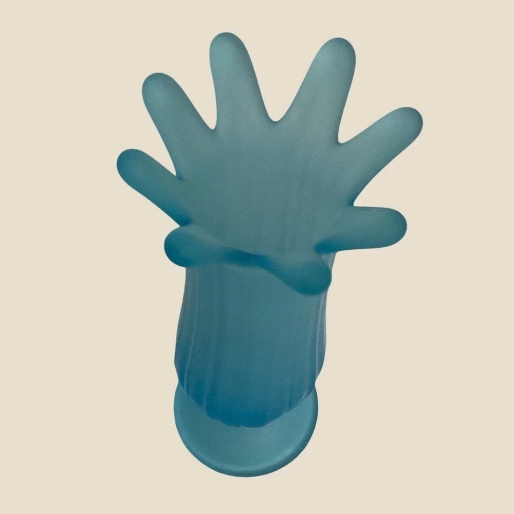 Westmoreland Satin Glass Finger Vase Home Decor 10.5